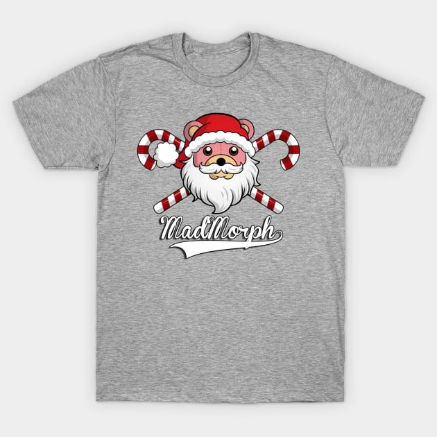 Christmas Bear T-Shirt by MadMorph